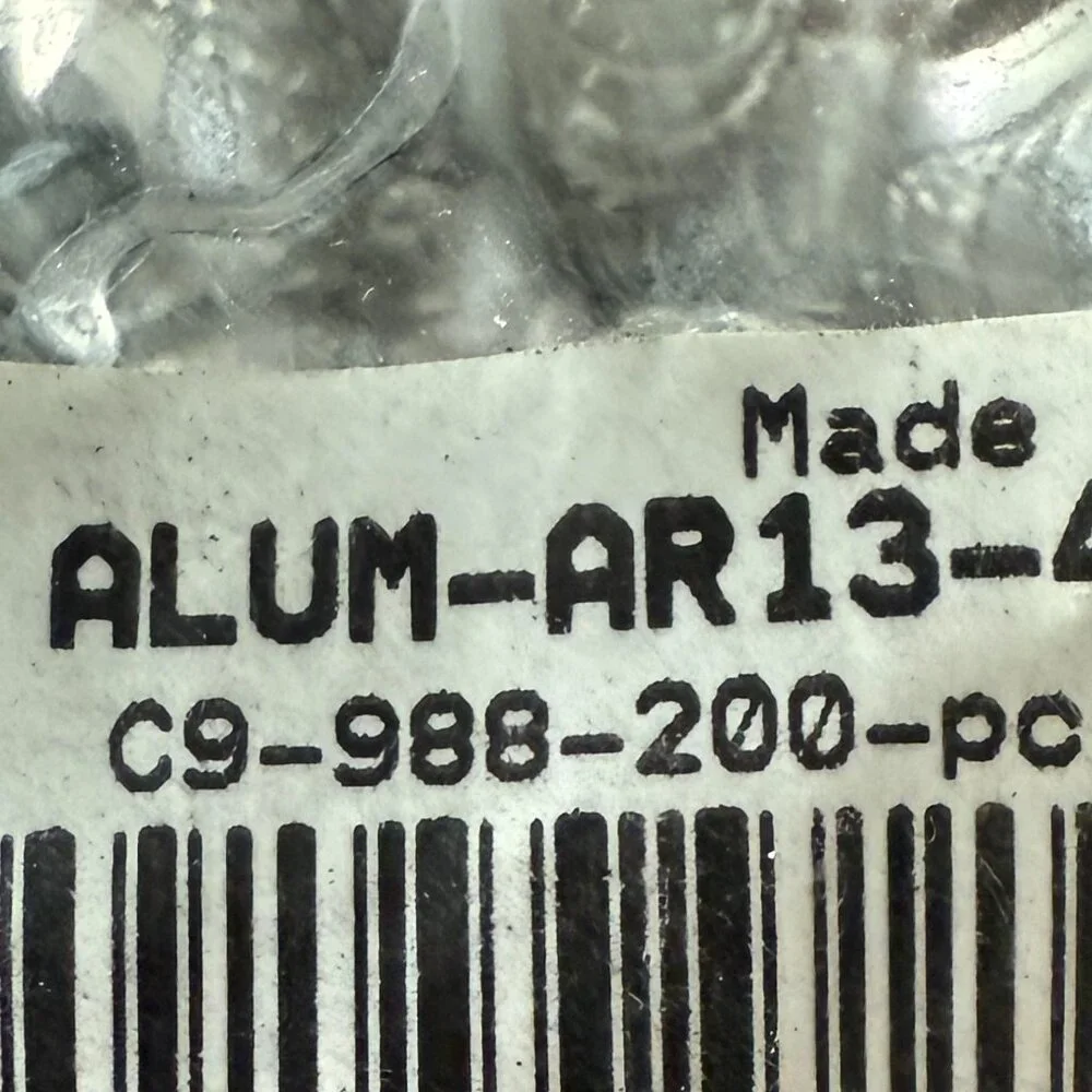 NEW📌 100 Aluminium Round bead 9mm Silver color for Jewelry Making - Craft